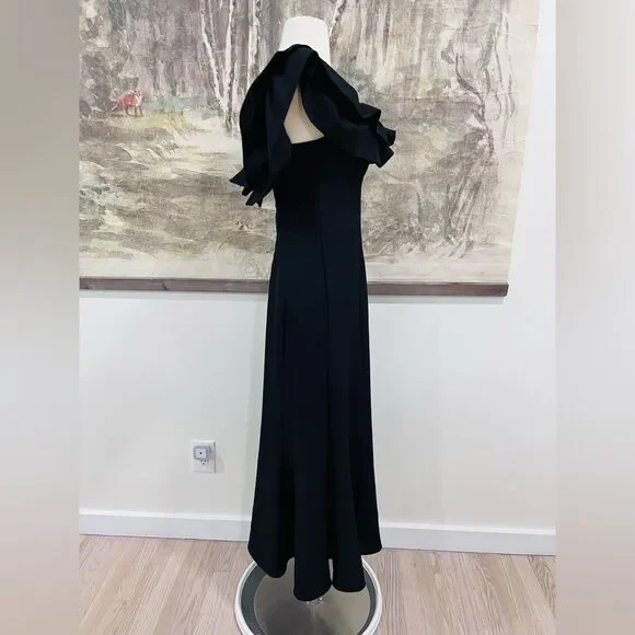 Anthropologie KEEPSAKE Off The Shoulder Ruffle Midi Dress Size 6 NWOT $250 - Picture 5 of 13